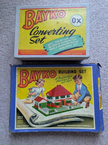 Bayko vintage 1950s building - vintage,