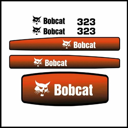 Bobcat 323 sticker - bobcat, kit