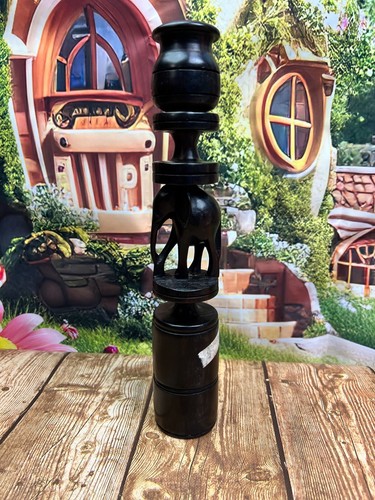 Carved ebony wood - carved,