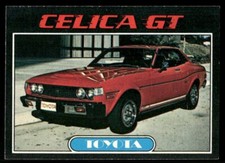 Celica GT Toyota 1977 Autos Car Topps Card #88 (NM)
