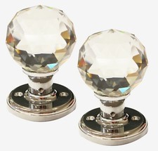 Clear Crystal Faceted Cut