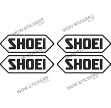 Shoei (B) Stickers x4 decal