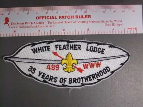 Boy scout 499 white feather - boy,