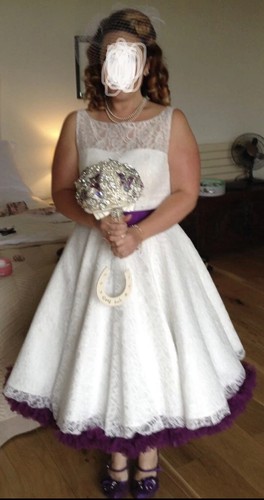 Tea length wedding dress grace - tea,