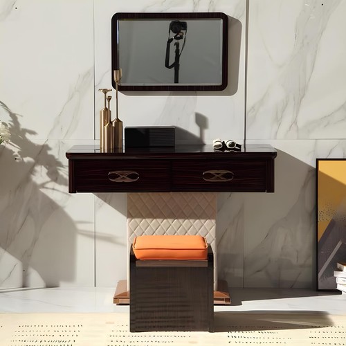 Table classic console mirror - table,