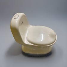 Nuby Potty, My Real Mini Size Toilet with Lid and Flush Sound, Potty Training To