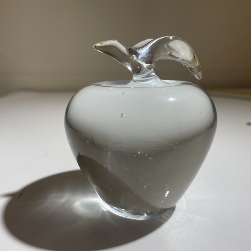 Italian murano crystal apple - italian,