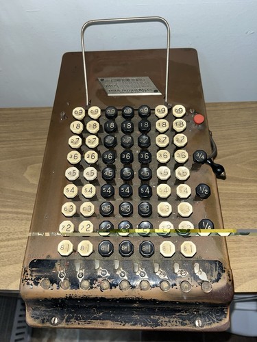Vintage antique comptometer - antique,