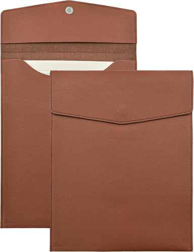 Piece leather file folder - 1,