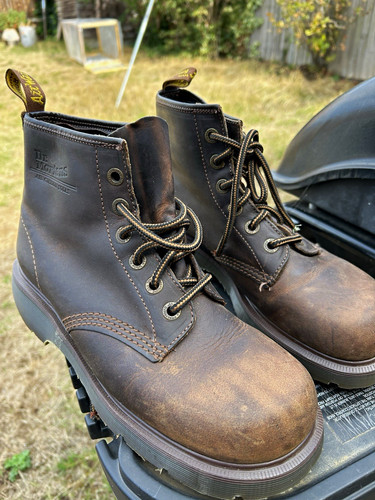 Martens men s brown - dr.,