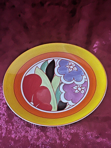 Clarice cliff gardenia - clarice, red"