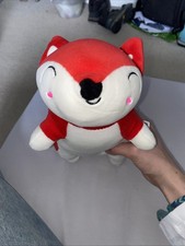 Fox Plushie Soft Toy Red White