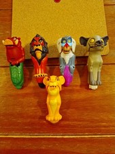 McDonald's Lion King Plastic Finger Toys..X 5.
