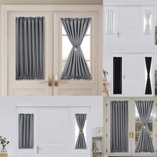 Blackout french door curtains - blackout,