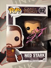 Ned Stark Funko Pop! signed by