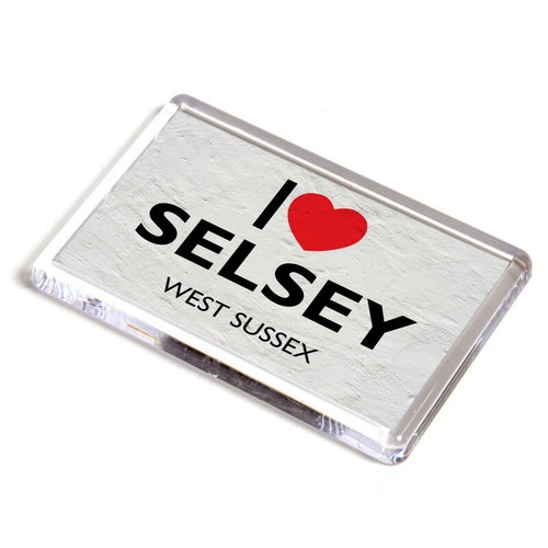 Fridge magnet love selsey - fridge,