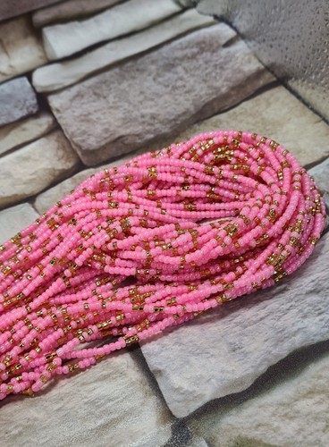 Pink and gold waist - pink,