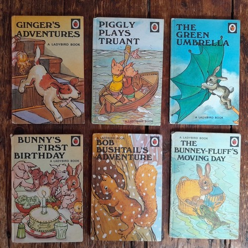 Vtg ladybird animal - x,