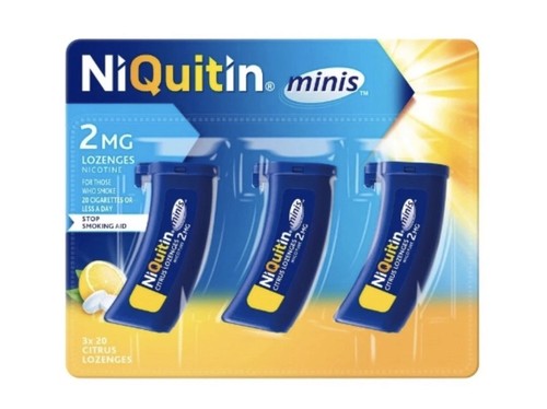 Niquitin mini citrus lozenges - niquitin,