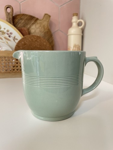 Woods ware beryl - milk, jug