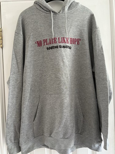 Men large hoodie grey - men’s,