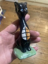 vintage italian pottery cat Bud Vase