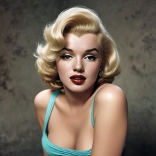 Digital Image Picture Wallpaper Background Desktop Download Marilyn Monroe AI