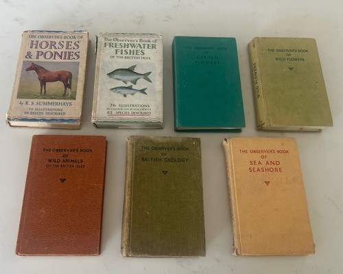 Vintage observer s books - x,