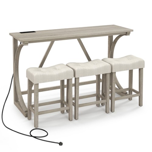 Piece bar table - set, counter