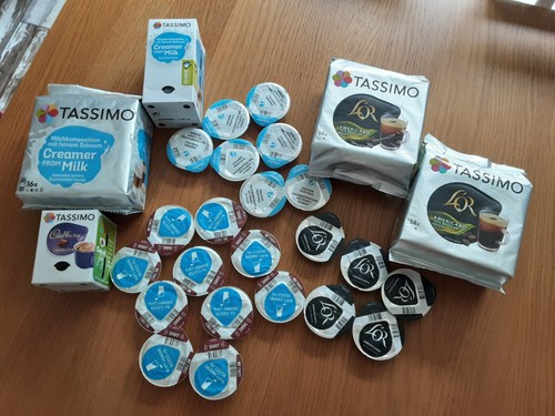 Assorted tassimo pods creamer - assorted,