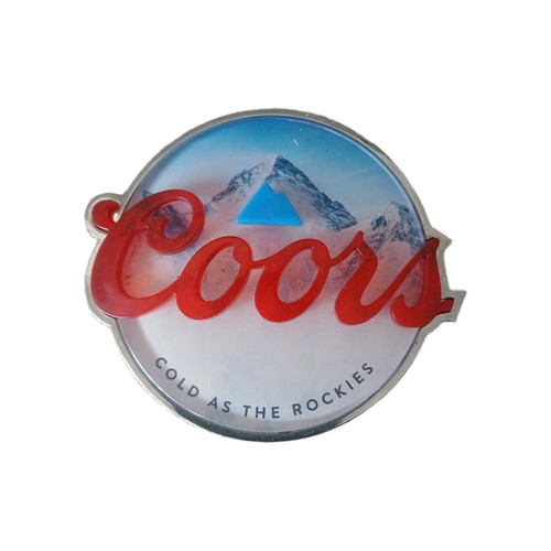 Round beer pump badge coors - pump,