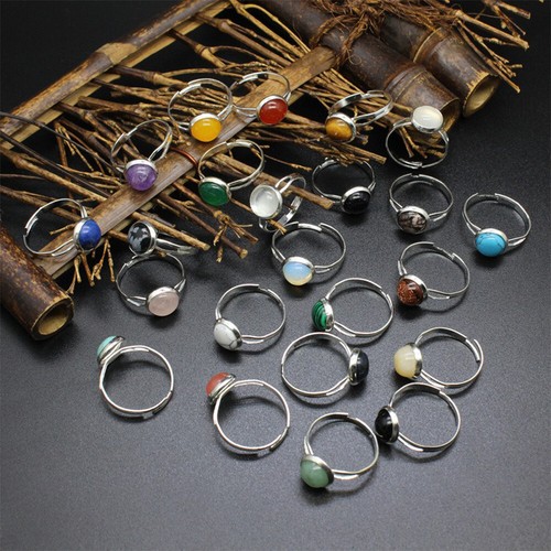 Natural gemstone chakra round - chakra,