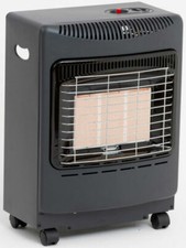 Lifestyle (505-120) 4.2 kW Gas Heater - Black .......FAST AND FREE DELIVERY!!!!!