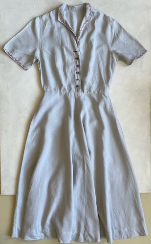 Vtg 1940s womens linen day - womens,
