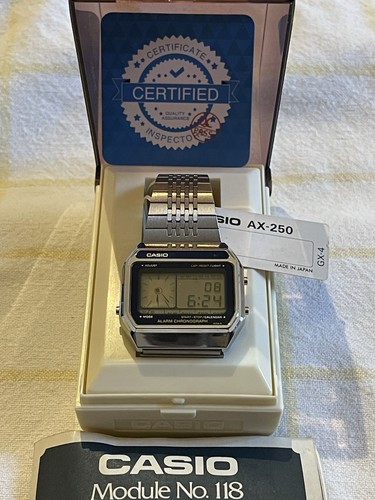 Casio 250 vintage - vintage, watch