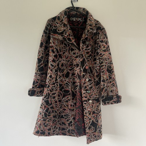 Desigual coat size red - desigual, 40
