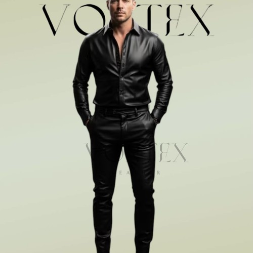 Men genuine lambskin leather - genuine,