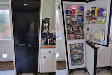Bush Fridge Freezer (Black)
