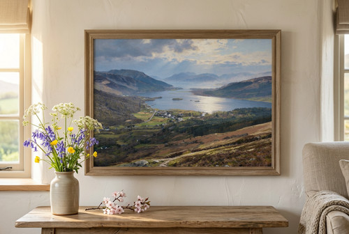 Scottish highlands print - highlands,
