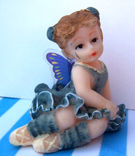 DOLLS HOUSE, FAIRY DOLL, 12TH, GIRL, FAIRY GARDEN, BLUE, MYSTICAL, VINTAGE, SALE