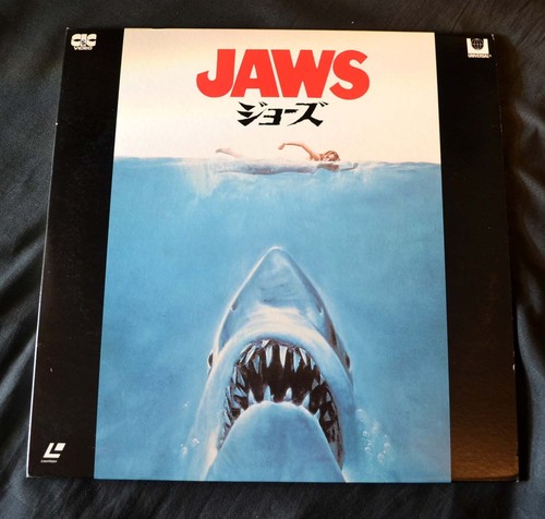 Laserdisc video movie jaws - video,