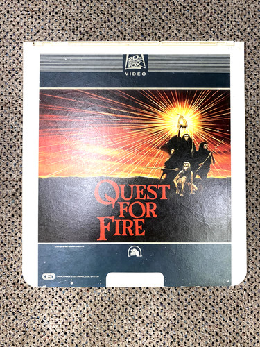 Quest for fire vintage ced - vintage,