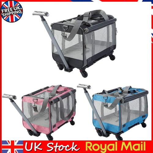 Rolling pet carrier - carrier, airline