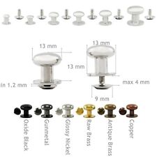 Sam Brown Button Screw Studs