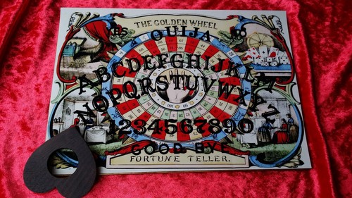 Wooden ouija board - wooden,