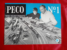 1968 PECO Model Railway Products Catalogue No.1.  40 pages.