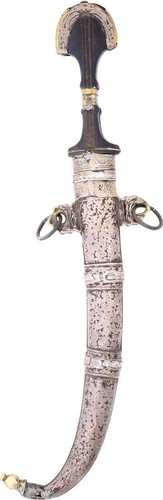 Silver mounted moroccan - mounted,