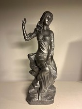 Vintage Past Times Woman Figure Art Nouveau Mucha Art Deco Style