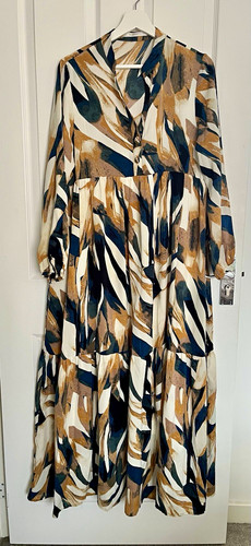 Women abstract maxi - women’s, xl