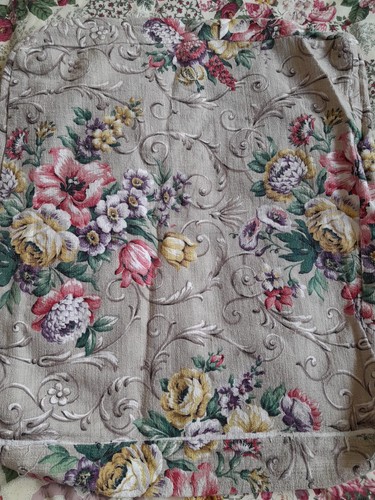 Vintage barkcloth fabric - barkcloth,